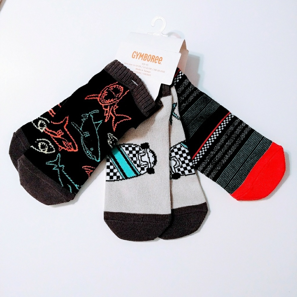 Gymboree 3pk socks XS